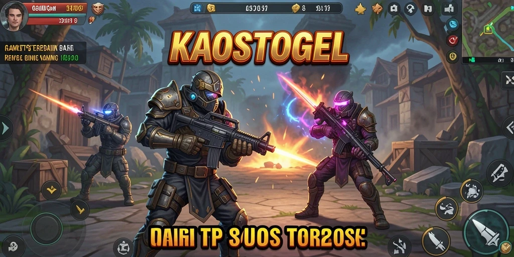 Tampilan memukau dalam gameplay KAOSTOGEL yang penuh aksi.